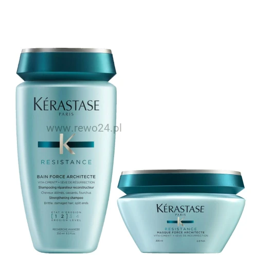 Kerastase Resistance Architect Zestaw do włosów zniszczonych