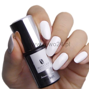 Mistero Milano Lakier hybrydowy 1029 Absolutnie Biały 7ml