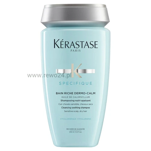 Kérastase Spécifique Bain Riche Dermo-Calm Shampoo - Szampon do wrażliwej skóry głowy i suchych włosów 250 ml