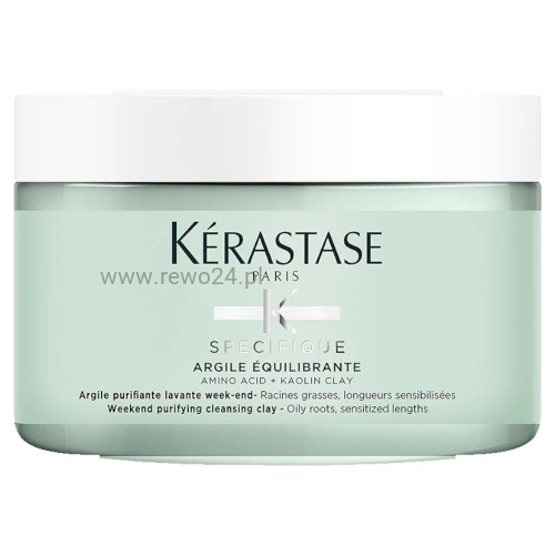 Kérastase Spécifique Argile Equilibr Glinka myjąca do włosów przetłuszczających się u nasady 250 ml
