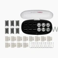 BaByliss PRO Jumbo Termoloki ceramiczno-tytanowe 38mm 12szt BAB3025E