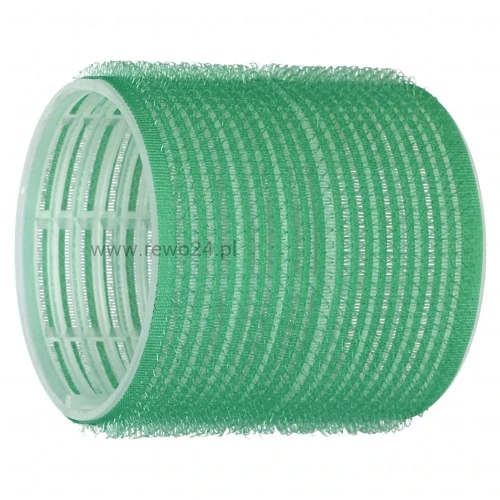 Wałki na rzep 65mm × 6,2cm zielone 6szt