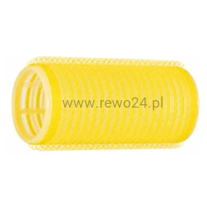 Wałki na rzep 35mm × 6,2cm żółte 12szt