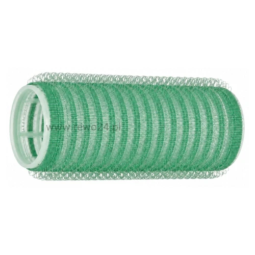 Wałki na rzep 22mm × 6,2cm zielone 12szt