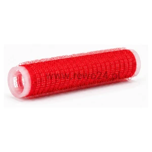 Wałki na rzep 10mm × 6,5cm czerwone 12szt