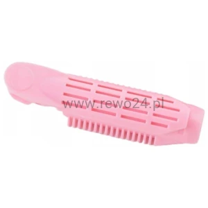 Poniks Wałki z klipsami 19mm×7,2cm różowe 5szt