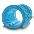 Poniks Wałki z nakładką 38mm×6,8cm niebieskie 6szt