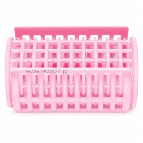 Top Choice Wałki z nakładką 35mm×6,8cm różowe 3szt