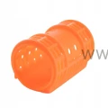Poniks Wałki z nakładką 38mm×6,5cm pomarańczowe 12szt