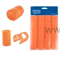 Poniks Wałki z nakładką 38mm×6,5cm pomarańczowe 12szt