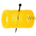 Wałki Kamm 44mm×6,2cm żółte 4szt