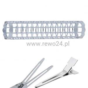 Wałki metalowe 13mm 7szt + Klips pojedynczy 14szt