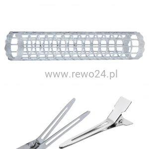 Wałki metalowe 16mm 7szt + Klips pojedynczy 14szt