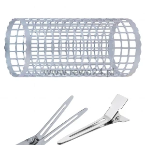 Wałki metalowe 30mm 5szt + Klips pojedynczy 10szt