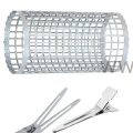 Wałki metalowe 36mm 4szt + Klips Pojedynczy 8szt
