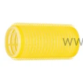 Wałki na rzep 35mm×6,2cm żółte 12szt + Klips pojedynczy 24szt