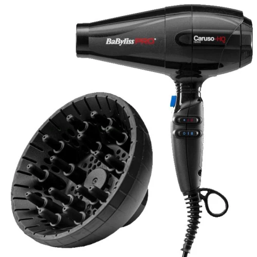 BaByliss PRO Caruso HQ 2400W BAB6970IE Suszarka z dyfuzorem BABD11E