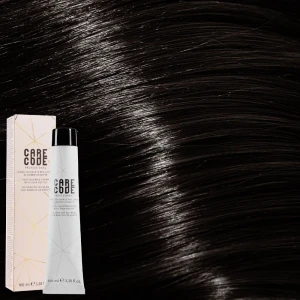 Farba do włosów Care Code Crema Colorante 2 Brązowy 100ml