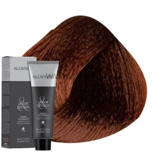 Farba do włosów Allwaves 6.4 Miedziany Ciemny Blond 100ml