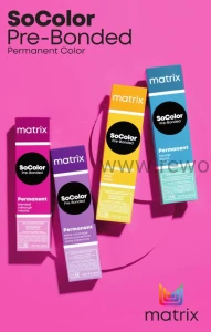 Matrix SoColor Pre-Bonded wzornik kolorów - paleta odcieni