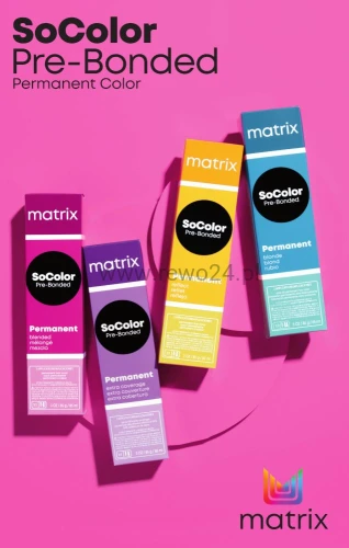 Matrix SoColor Pre-Bonded wzornik kolorów - paleta odcieni
