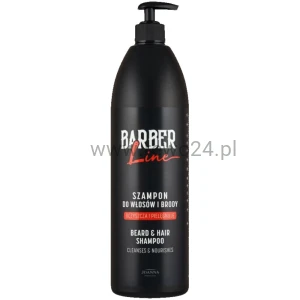 Joanna Barber Line szampon do włosów i brody 1000 ml