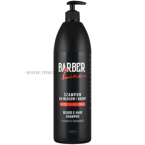 Joanna Barber Line szampon do włosów i brody 1000 ml