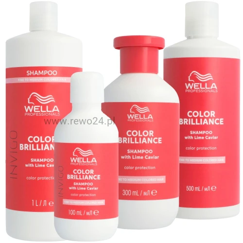 Wella Invigo Color Brilliance Fine Szampon do włosów farbowanych 100ml, 300ml, 500ml, 1000ml