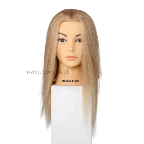 Główka Fryzjerska Treningowa Damska Marina Plus (100%) 40cm - przód