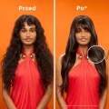 Matrix Mega Sleek odżywka wygładzająca do włosów - Efekt przed i po Isha
