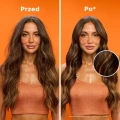 Matrix Mega Sleek odżywka wygładzająca do włosów Efekt przed i po Mariana