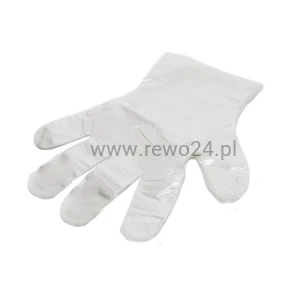 Rękawice Foliowe jednorazowe M 100szt
