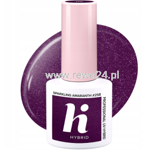 Hi hybrid 258 lakier hybrydowy Sparkling Amarant 5ml
