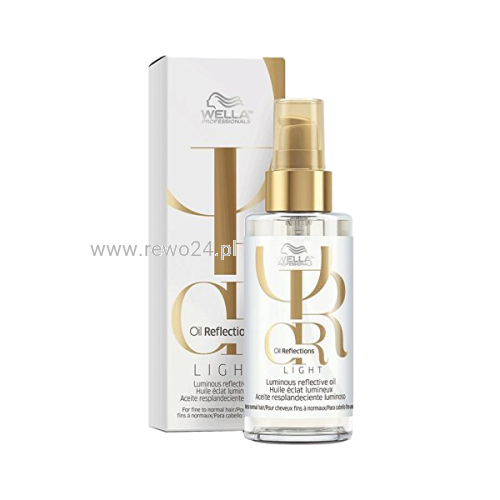 Wella oil reflections light - lekki olejek do pielęgnacji włosów cienkich i mających tendencję do przetłuszczania